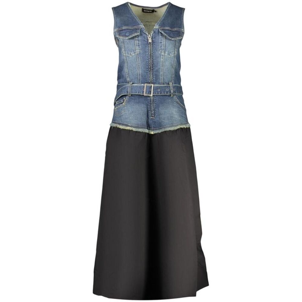 Desigual Black Cotton Women's Women's Dress